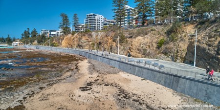Photo of the Blue Mile shared pathway